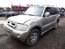 2003 MITSUBISHI MONTERO LIMITED BEIGE 3.8 AT 4WD 203949